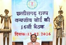 वन्यजीवों के प्राकृतिक आवास की सुरक्षा और सह-अस्तित्व के सिद्धांतों के अनुरूप हो सभी गतिविधियों का संचालन : मुख्यमंत्री श्री साय