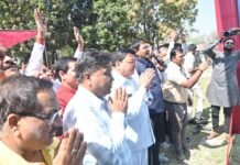 मुक्तिधाम में विराजे भगवान आशुतोष , श्रम और वाणिज्य मंत्री लखन लाल देवांगन ने भी किए दर्शन ,जेसीज कोरबा द्वारा किए जा रहे प्रयास की की गई सराहना , देखिए वीडियो