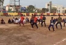 आरएसएस ने नगर स्तर पर की शारीरिक प्रतियोगिता दण्डयुद्ध, नियुद्ध और पदविन्यास का हुआ प्रदर्शन, देखिए वीडियो