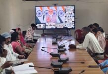 कृषि विज्ञान केंद्र कटघोरा में ‘कृषि और ग्रामीण परिवर्तन’ विषय पर पोस्ट-बजट वेबिनार का सीधा प्रसारण