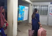 संदिग्ध हालत में पकड़े गए पांच युवक युवती ,किराए के मकान में देह व्यापार की आशंका