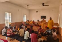 जिला जेल में गायत्री यज्ञ का आयोजन , 257 कैदियों ने यज्ञ में डाली आहुति