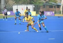 खेलो इंडिया ट्राइबल गेम्स-2026,महिला हॉकी में मिजोरम और ओडिशा पहुँचे फाइनल में
