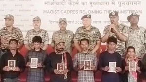 Naxalite leader Papa Rao surrenders along with his associates 1774428358