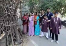 पूजा अर्चना की गई होलिका की……