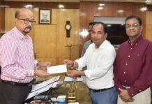 राज्यपाल श्री रमेन डेका ने रेडक्रॉस सोसायटी संरक्षक के रूप में सदस्यता ग्रहण की