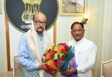 मुख्यमंत्री श्री विष्णु देव साय ने राज्यपाल श्री रमेन डेका को जन्मदिन की दी शुभकामनाएँ