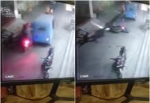 ई-रिक्शा की चपेट में आने से महिला घायल. दुर्घटना सीसीटीवी में हुई कैद…