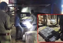 जशपुर से रायगढ़ जा रही थी नशीली खेप : पुलिस की नाकाबंदी में बस से 480 बोतल कफ सिरप बरामद, ड्राइवर सहित 3 गिरफ्तार