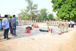 जिला पुलिस, फायर एंड सेफ्टी नगर सेना, बालको फायर सेफ्टी एवं CSEB द्वारा संयुक्त फायर सेफ्टी का मॉक ड्रिल का सफल आयोजन 1 IMG 20260417 WA0217