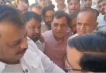 कांग्रेस नेता फिर सुर्खियों में ,हम कलेक्टर के गुलाम नहीं , देखिए वीडियो