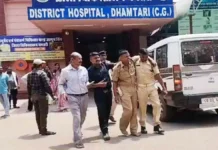 धमतरी जिले में पुलिस ट्रेनिंग के अंतिम दिन टेस्ट फायरिंग के दौरान 3 नॉट 3 रायफल का चैंबर फटने से जवान घायल हो गया।