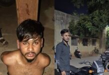 मेडिकल कॉलेज में बाइक चोर को ‘तालिबानी सजा’, खंभे से बांधकर पीटा,सुरक्षा एजेंसी के कर्मचारियों ने कानून हाथ में लिया, वीडियो वायरल,बाउंसरों की तैनाती पर उठे सवाल, लाखों खर्च फिर भी चोरी