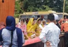 गुरु अर्जुन देव की शहादत को किया गया नमन,चना प्रसाद व ठंडा शरबत का वितरण