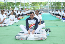 योग से शारीरिक व मानसिक विकास होता है, इसे जीवन में अपनाएं – मंत्री श्री लखनलाल देवांगन