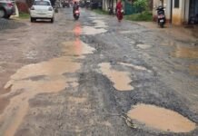 40 करोड़ की सड़क परियोजना ठप, कोतबा-बागबहार मार्ग पर सफर बना खतरे से खाली नहीं