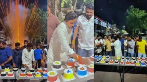 Birthday celebration in middle of Collectorate Road 1784179802