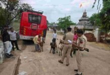 पसान में पुलिस की सघन वाहन जांच: नशे में बस चला रहा चालक गिरफ्तार, डिक्की से मिलीं 11 बकरियां,जय श्री बस सर्विस जब्त, चालक पर मोटर व्हीकल एक्ट और अवैध पशु परिवहन का केस दर्ज, देखिये वीडियो