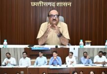 मुख्य सचिव ने सचिवों की ली उच्च स्तरीय बैठक,विभागों के महत्वपूर्ण कार्यों एवं योजनाओं के क्रियान्वयन की समीक्षा की