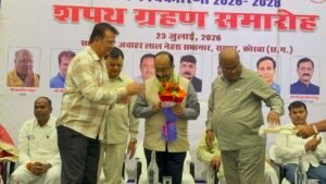 कोरबा प्रेस क्लब की सभी अतिथियों ने सराहना की , अरुण साव ने कहा कि हम सब मिलकर छत्तीसगढ़ का कर रहे हैं विकास 4 IMG 20260723 WA0154