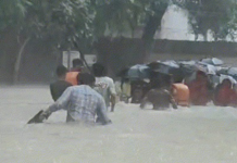 बिलासपुर में 20 साल बाद बाढ़ के हालात, VIDEO: शहर के हर इलाके में पानी भरा, स्कूलों की छुट्टी, रेलवे ट्रैक डूबे, 5 ट्रेनें रद्द