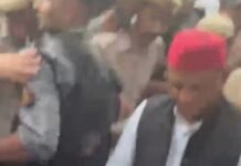 धरने पर बैठे राहुल को पुलिस उठाकर ले गयी, PM आवास के पास प्रदर्शन कर रहे थे राहुल गाँधी, शिक्षा मंत्री धर्मेंद्र प्रधान को हटाने की मांग