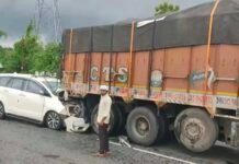 BJP प्रदेश अध्यक्ष किरण सिंह देव की कार हुई दुर्घटनाग्रस्त, बागेश्वर धाम से लौटते समय हुआ हादसा