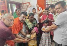 हर-हर महादेव के जयघोष से गूंजा कनकेश्वर धाम, विशाल भंडारे में हजारों शिवभक्तों ने ग्रहण किया महाप्रसाद