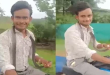 गले में सांप डालकर बाइक चलाता रहा युवक : डॉक्टर कर सकें पहचान इसलिए अस्पताल ले गया जिंदा सांप