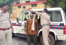दो भाइयों में जमीन विवाद को लेकर खूनी संघर्ष
