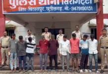 अड्डेबाजी और नशाखोरी पर पुलिस का शिकंजा, 9 आरोपी गिरफ्तार