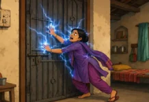 लोहे के दरवाजे में दौड़ रहा था करंट : खेत में रोपा लगाने गए थे परिजन, घर लौटे तो गेट पर चिपकी मिली बेटी