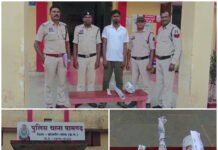 पामगढ़ में जानलेवा हमला, चाकू के वार से मचा हड़कंप! बेसबॉल स्टिक से पीटा, चाकू से किया हमला; एक आरोपी गिरफ्तार,हमले के हथियार बरामद, बाकी आरोपियों पर पुलिस की जांच जारी