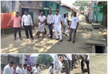 नरियरा में घटिया CC रोड का आरोप, फावड़े से उखड़ी सड़क! मरम्मत के नाम पर पेचिंग कर खानापूर्ति का आरोप, पार्षदों ने जांच और कार्रवाई की उठाई मांग. Video