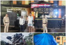 तेज आवाज में डीजे बजाने वालों पर कोरबा पुलिस का बड़ा एक्शन,5 डीजे संचालकों पर कार्रवाई, 5 वाहन और भारी साउंड सिस्टम जब्त