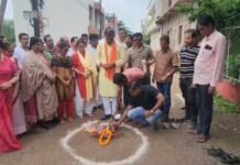 राजनांदगाव में विकास कार्यों को मिली रफ्तार: महापौर मधुसूदन यादव ने 4 वार्डों में किया भूमि पूजन