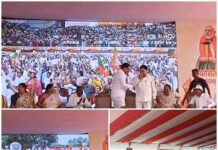 कोरबा के घंटाघर मैदान में उमड़ा जनसैलाब, PM मोदी के 25 साल के सफर का हुआ भव्य उत्सव. Video