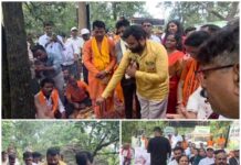 राम कचहरी’ पहुंचे फिल्म ‘हनुमान अंश’ के अभिनेता शोभनव सत्य! भगवान राम, माता सीता और लक्ष्मण के पदचिह्नों से पवित्र इस भूमि पर अभिनेता ने टेका माथा, कहा– “यहां आकर धन्य हो गया।”video