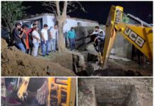 कुसमुंडा में खुले सीवरेज गटर में गिरी गाय, गौसेवकों ने चलाया रेस्क्यू ऑपरेशन जेसीबी की मदद से सुरक्षित निकाली गई गाय, लोगों ने ली राहत की सांस. वीडियो