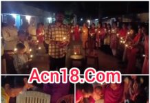 मासूम को इंसाफ दिलाने सड़कों पर उतरे ओमपुरवासी, कैंडल मार्च निकाल उठाई आरोपी को फांसी देने की मांग, बच्ची की आत्मा की शांति के लिए रखा मौन. Video