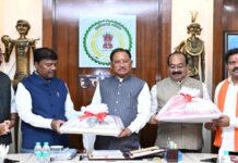 हमारे वनों की समृद्धि और मातृशक्ति के परिश्रम से तैयार उत्पाद बनें छत्तीसगढ़ की पहचान – मुख्यमंत्री श्री विष्णुदेव साय,मुख्यमंत्री श्री विष्णु देव साय ने ‘छत्तीसगढ़ हर्बल्स’ के दिवाली गिफ्ट पैक का किया लोकार्पण