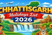 छत्तीसगढ़ में गोवर्धन पूजा पर सार्वजनिक अवकाश घोषित,09 नवंबर 2026 को रहेगा सामान्य अवकाश